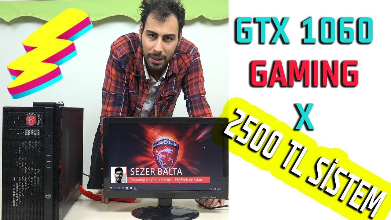 2500 TL GAMING PC! GTX 1060 Çift Kanal SSHD G4560 PC Topluyoruz ''2017'' # Darboğaz