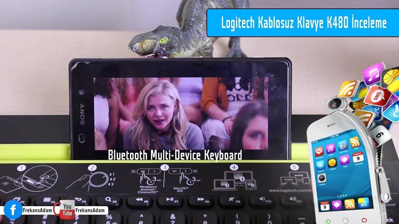 Logitech K480 İnceleme ''Kablosuz Klavye ile Eğleniyoruz''