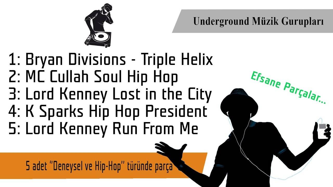 Saklı Parçalar: Underground 5 Deneysel Hip Hop Parçası