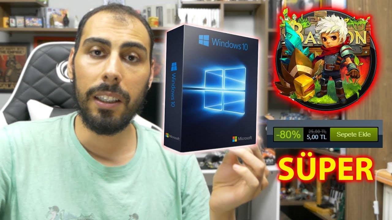 Yeni Windows 10 Efsane Özellikleri! 5 TL UCUZ Steam Oyunu ve Huawei Yaptırımı ile Kirin 990/Emui 9.1