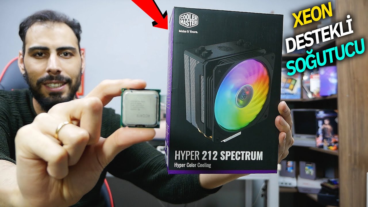 Eski Bilgisayarları Destekleyen Xeon Özel RGB Soğutucu! (Hyper 212 Spectrum Rainbow RGB)