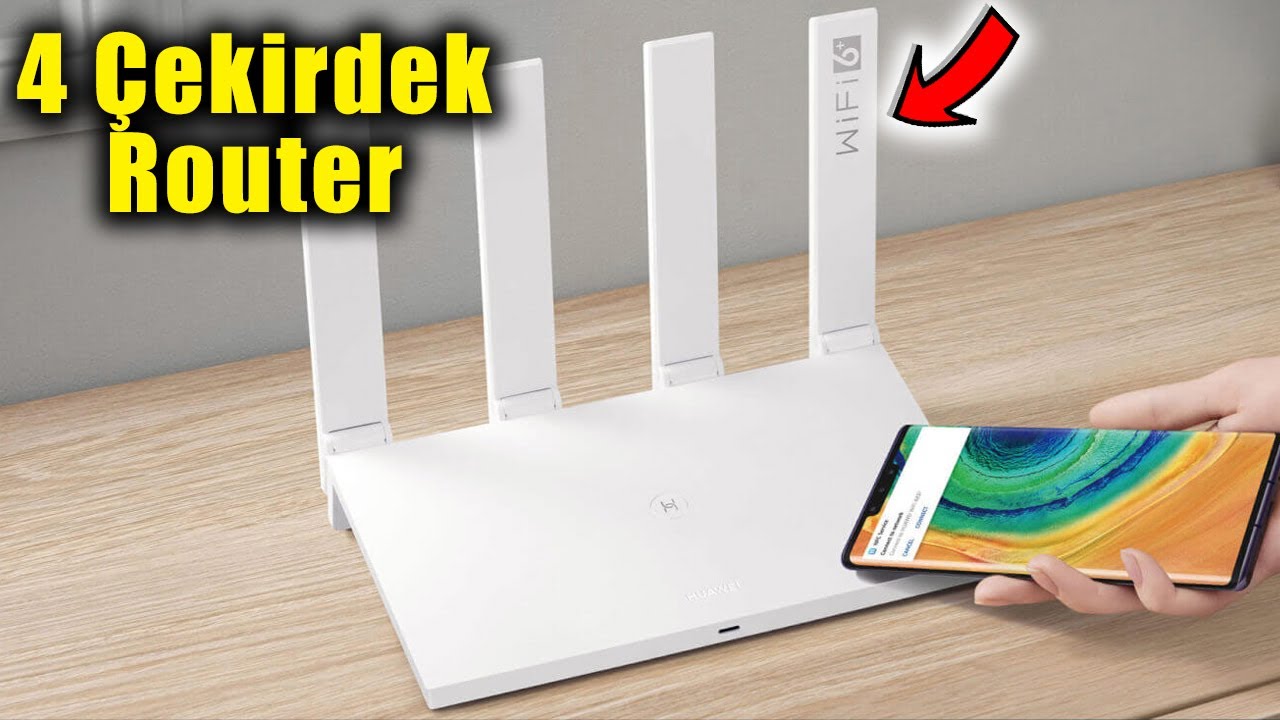 Fiyatına Göre Yüksek Frekanslı Router! 30 Saniyede İnternet Hazır (Huawei AX3 Wi-Fi6 Plus)