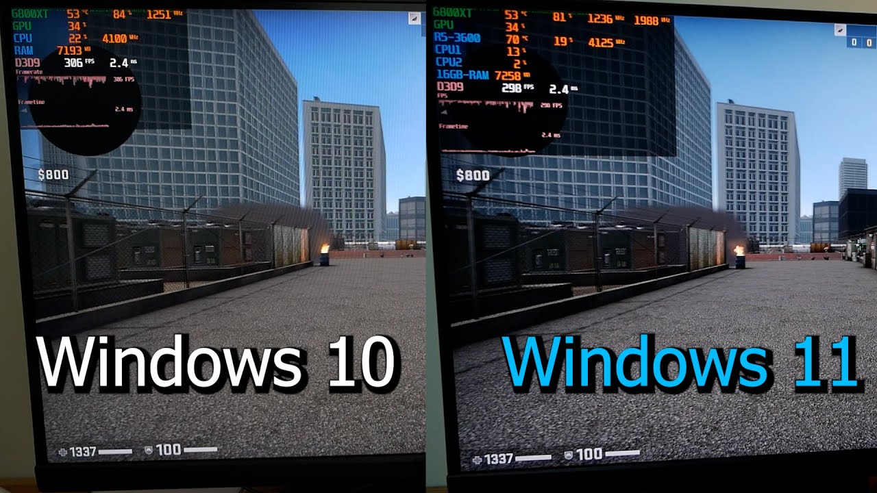 Windows 11 OYUN ve İşlemci Testi! Windows 10'dan Daha mı İyi?