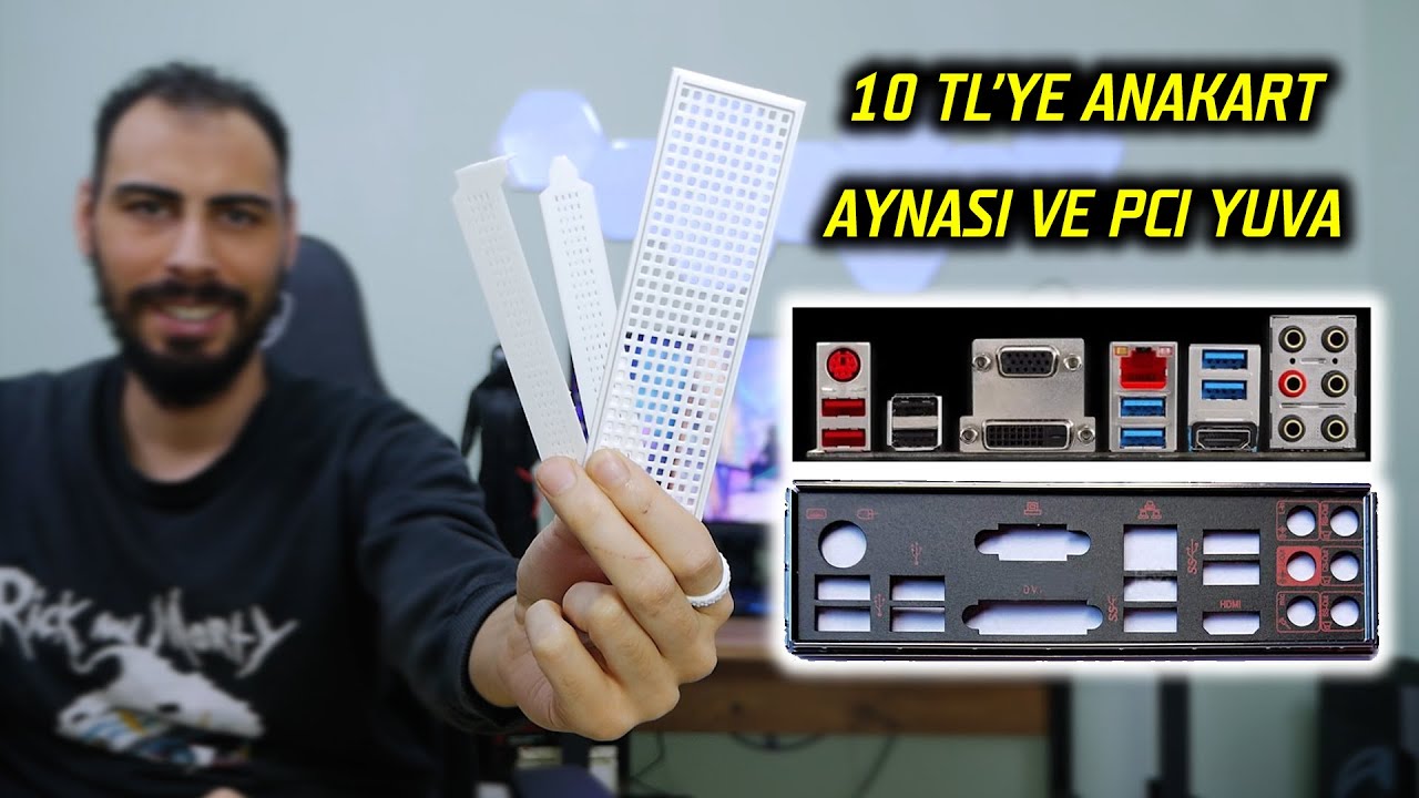 10 TL'ye Anakart Aynası Yaptık! 3D Yazıcı ile Hepsine Uyumlu Ayna ve Yuva Kapağı (#neyapsak)