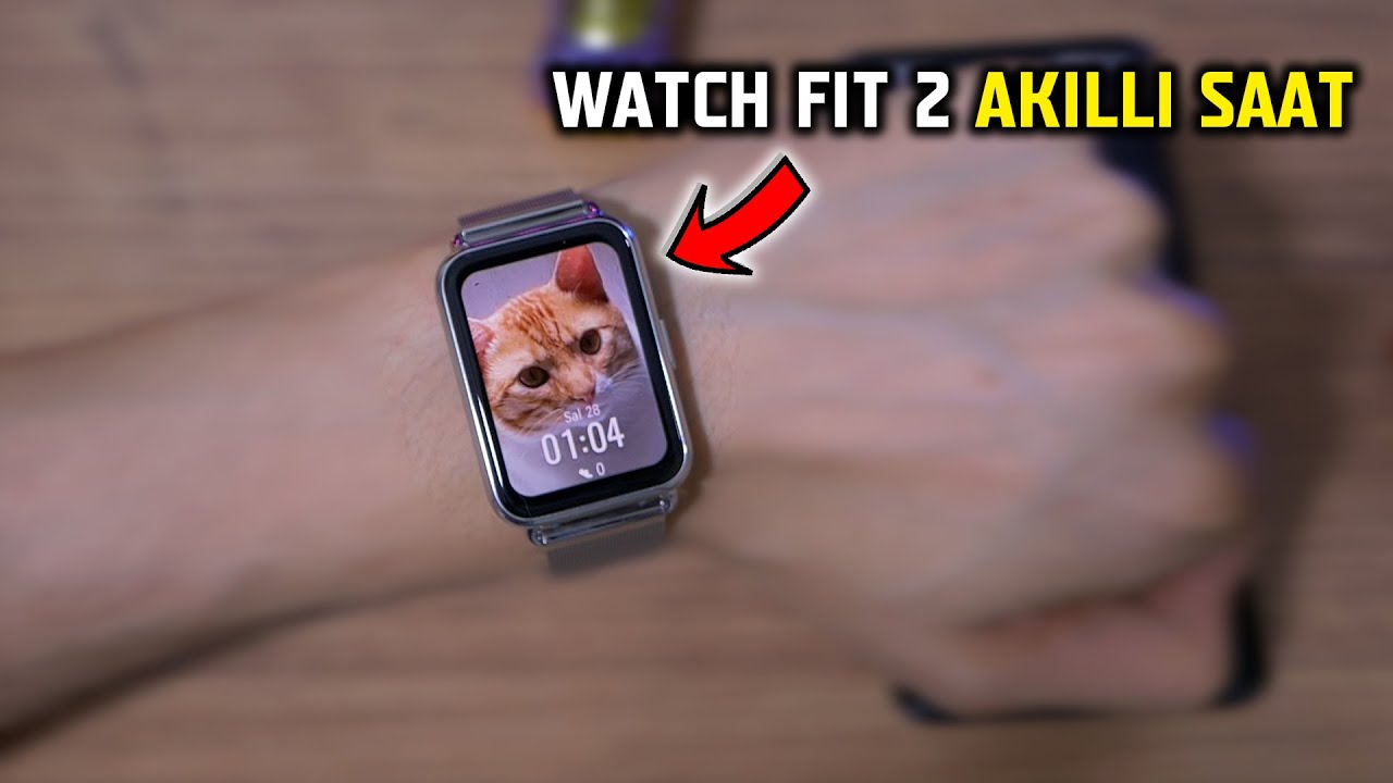 Kaliteli Akıllı Saat! Mıknatıslı Kordon ile Huawei Watch Fit 2