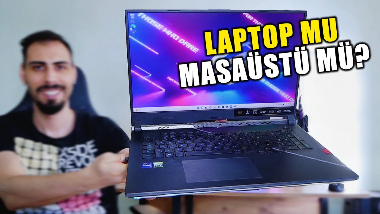 En Güçlü Ekran Kartlı 3080 Ti Laptop Nasıl?🔥 ROG Strix Scar 17 (Masaüstü Odayı Terk Etti)