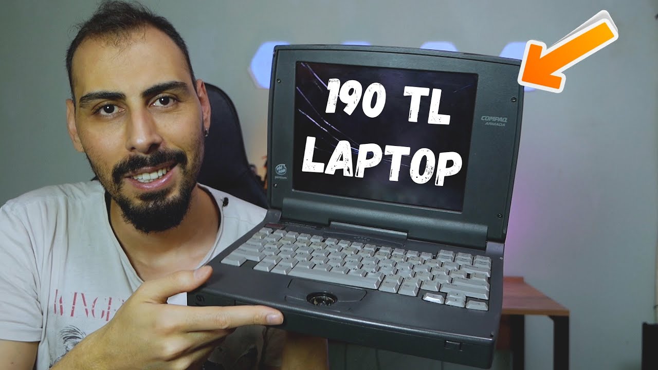 190 TL'ye 2.EL Laptop Aldım! Bozuk Çıktı ve Harddisk Tamiri Yaptım (26 YILLIK)