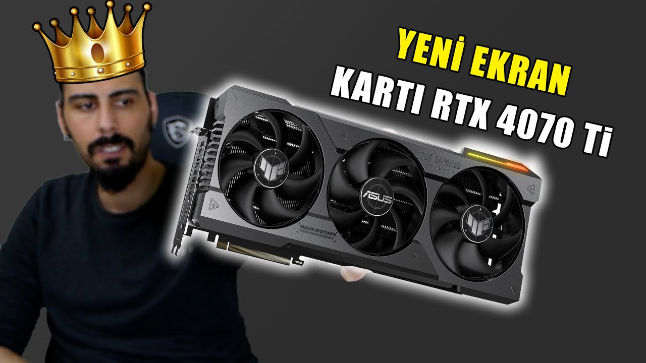 ŞİMDİ AMD DÜŞÜNSÜN! NVIDIA RTX 4070 Ti Resmen Şaşırttı! (Asus TUF İnceleme)