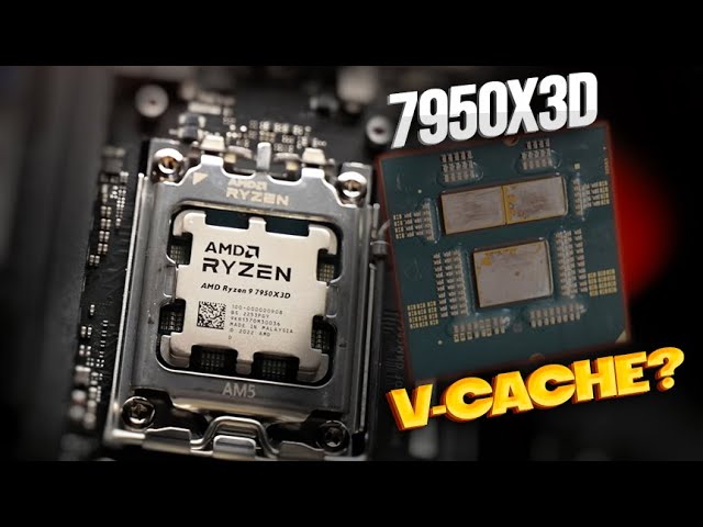 Dünyanın En Hızlı Oyun İşlemcisi Ryzen 9 7950X3D AMD Testleri! 3D V-Cache Nedir? L1-L2-L3 Önbellek