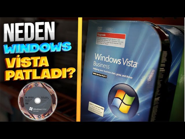 Bilgisayara 17 Yıllık Vista Kurarsak Ne Olur? En Sevilmeyen Microsoft İşletim Sistemi (UEFI)