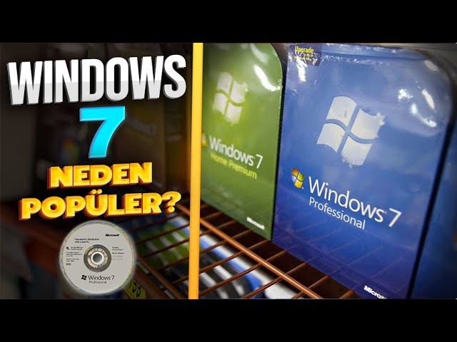 Yeni PC'ye 14 Yıllık Windows 7  Kurarsak Ne Olur? En Popüler Microsoft Sistemi Oyun Testi