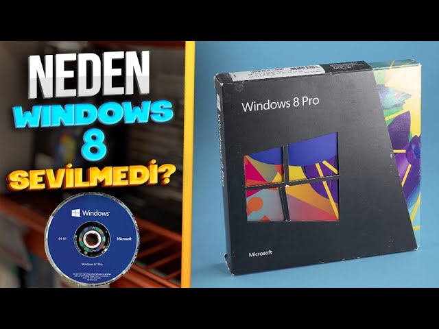 Windows 8'den Neden Nefret Edildi?😯Yeni Bilgisayara Eski Sistem 11'den Daha mı Hızlı?